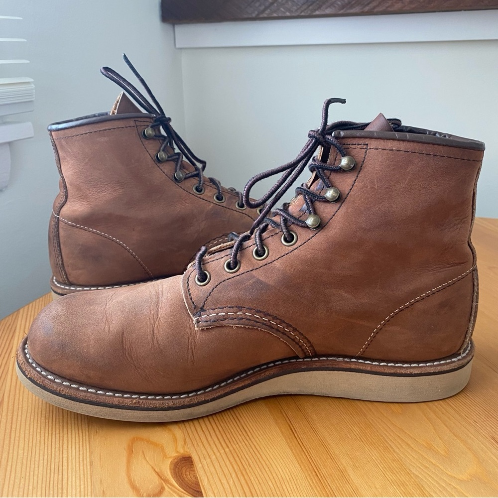 Men’s Red Wing Rover Boot, Bourbon Yuma, Size 9 - Picture 6 of 10